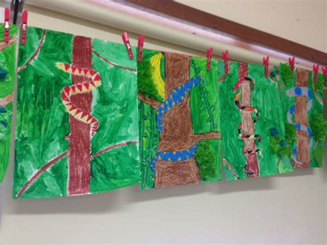 Rainforest Artworks 5 6d Class Blog