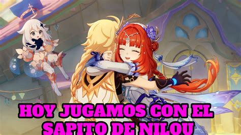 Hoy Jugando Con Los Sapitos De Nilou Genshin Impact Nilou Navia YouTube