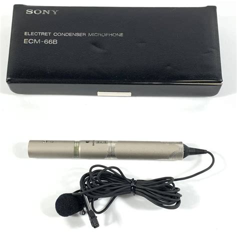 Yahooオークション Sony Ecm 66b ソニー コンデンサーマイク ケース