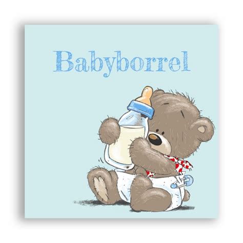 Geboortekaartje Belarto Happy Baby Babyborrel Kaart Met