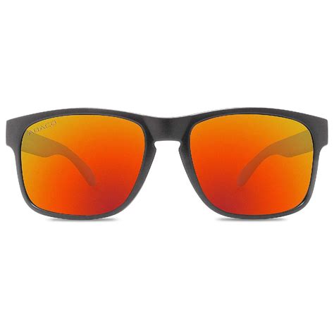 Abaco Polarized Sunglasses Dockside Matte Blackfire Mirror Off Main Apparel