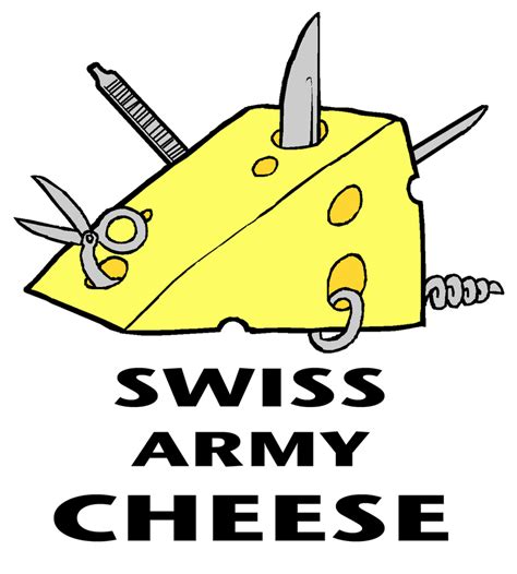 Swiss Army Cheese By Hail Nekoyasha On Deviantart