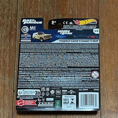 Hot Wheels Fast Furious Toyota Land Cruiser FJ Car Culture Premium Real Raiders Fast And