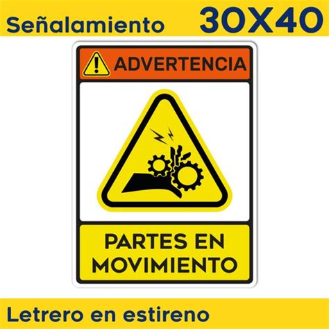 Se Alamiento Advertencia Partes En Movimiento Nom X Meses Sin