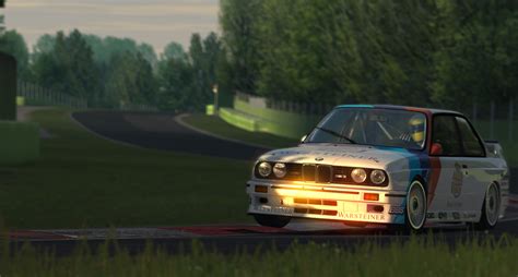 Assetto Corsa - BMW M3 e30 DTM on track. - Bsimracing