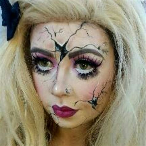 Broken Doll Halloween Makeup By Cindy Broken Doll Halloween