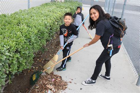 School Beautification March 2020 School Events San Pedro Street