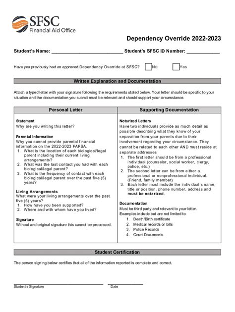 Fillable Online Dependency Change Request Fax Email Print