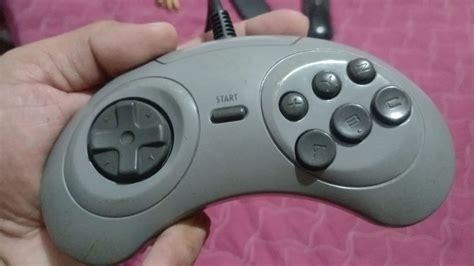 Controle Mega Drive Botoes Original No Brasil