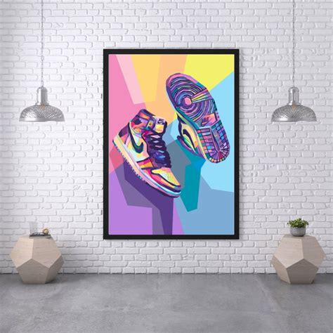 Air Jordan Graffiti Artwork Poster Digital File - Etsy