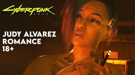 Cyberpunk 2077 18 Judy Alvarez Romance Scene Overdrive Ray Tracing