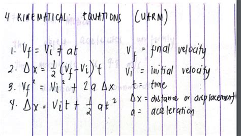 Physics Formula Flashcards Quizlet