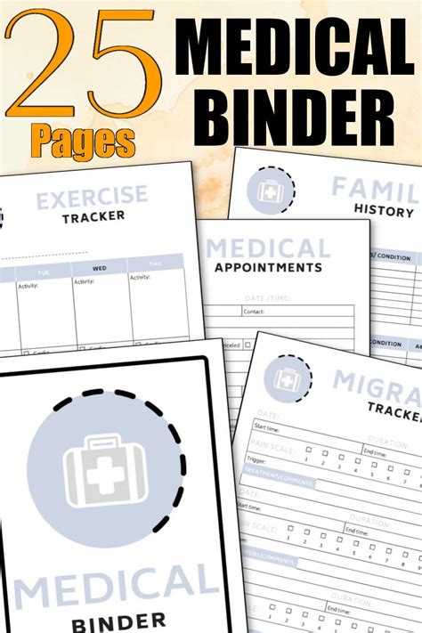 Free Printable Medical Binder