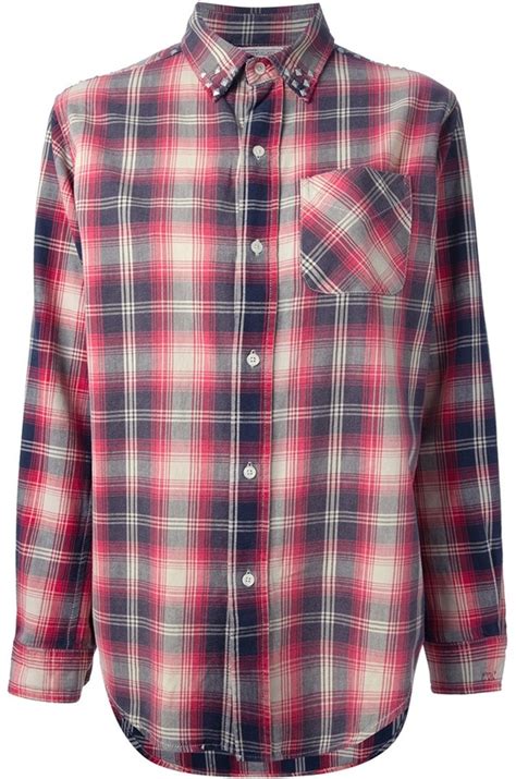 Currentelliott Studded Plaid Shirt 301 Lookastic