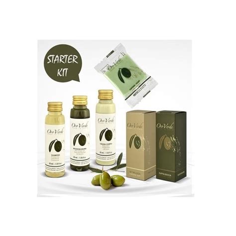 Set Cosmetice Pentru Hotel Cu Ulei Natural De Masline Compus Din X