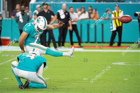 Miami Dolphins Punter Thomas Morstead 4 Editorial Stock Photo - Stock ...