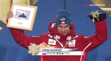 Piotr Żyła odebrał złoty medal Które miejsce zajmuje Polska