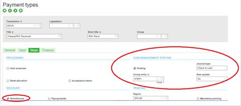 How To Setup Pdc Postdated Cheque In Sage Enterprise Management