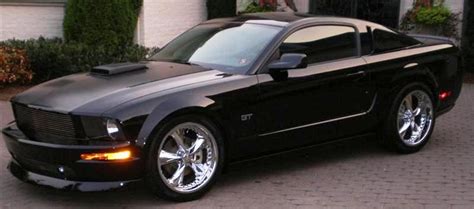 Black 2007 Ford Mustang Gt Coupe