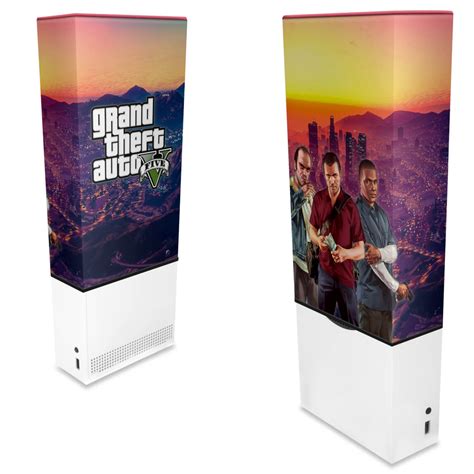 Capa Xbox Series S Anti Poeira Gta V Pop Arte Skins