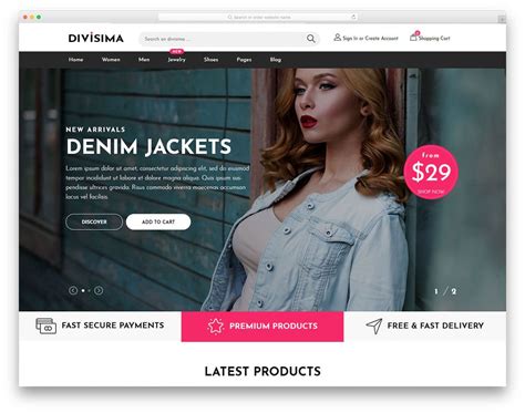 35 Best Free eCommerce Website Templates 2024 - uiCookies