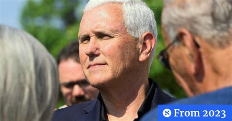 Former Vp Mike Pence Officially Enters 2024 Republican Presidential