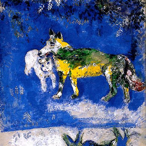 Marc Chagall Illustration Pour Les Fables De La Fontaine Hot Sex Picture