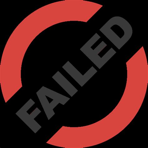 failed icon  freepngimg