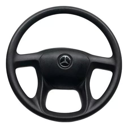 Volante Caminhão Mercedes Benz Atron 45cm Emblema Mb Metal