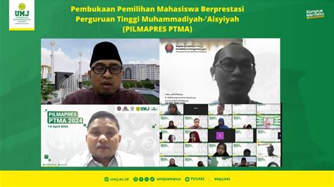 PILMAPRES PTMA Jaring Mahasiswa Terbaik Se Indonesia