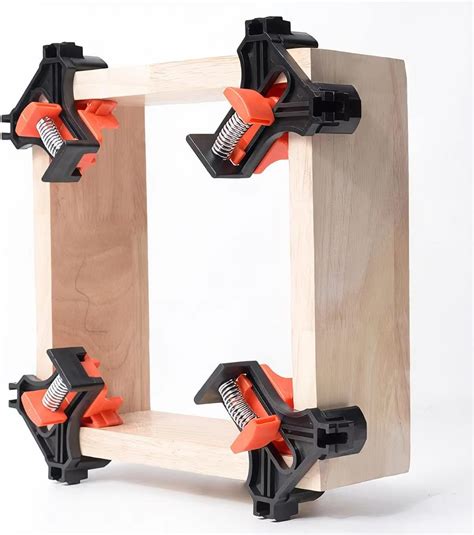 90 Degree Corner Clamps Wood Working Tools 4PCS Right Angle Clamps