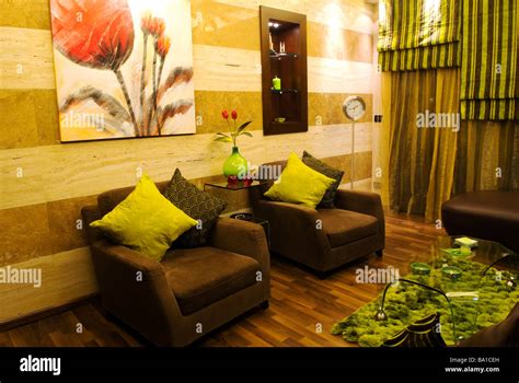 Modern furniture in a living room Stock Photo - Alamy