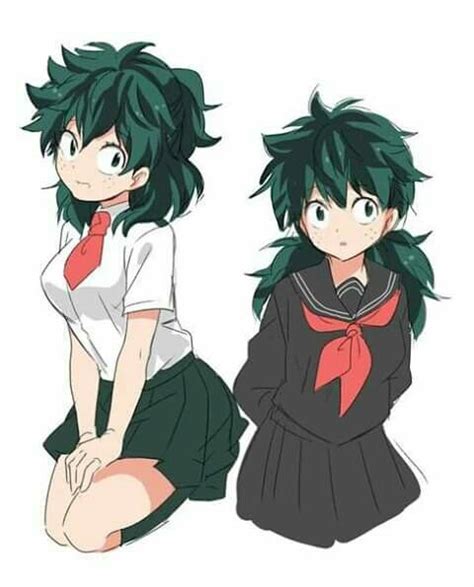 Artstation Izuku Midoriya S Genderbend