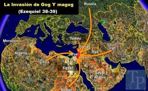 Gogue E Magogue Mapa - CONHECIMENTO BÍBLICO A MAIS!: A Guerra de Gogue e Magogue