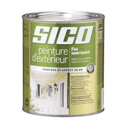 SICO Latex acrylique d extérieur Suprême 817 503 875ML RONA