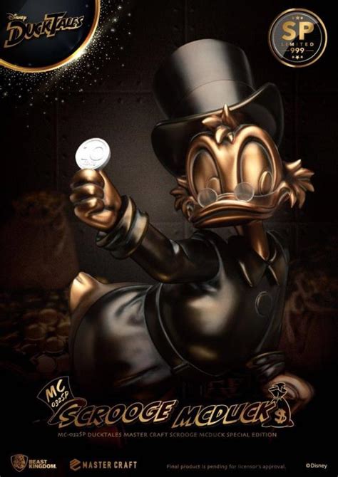 DuckTales Master Craft MC 032 Scrooge McDuck Special Edition Statue