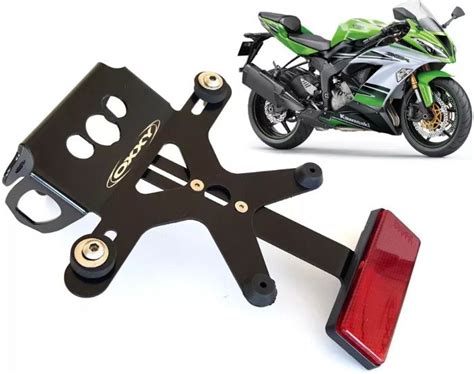 Loja Mundo Naked Suporte Placa Oxxy Kawasaki ZX 6R 636 2017 2022