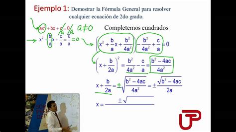 Ecuaciones Polinomiales Demostraci N F Rmula General Ecuaci N De