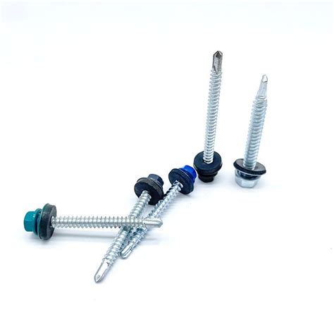 Roofing Hex Flange Head Self Drilling Screws Roofing Screw With