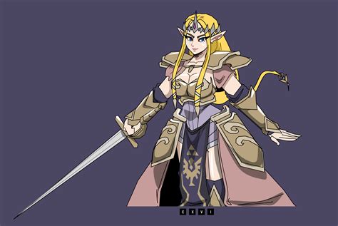 Zelda (Hyrule Warriors) by TrialCXVI on DeviantArt