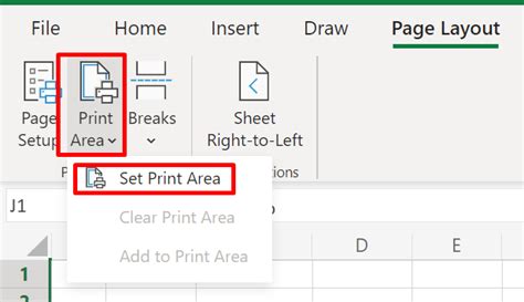 How To Set Print Area In Excel Step By Step Guide