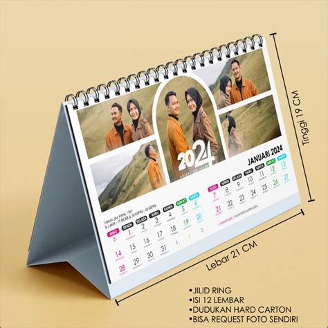 Jual Kalender Meja Kalender Kalender Duduk