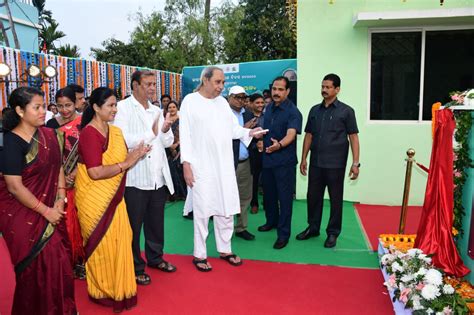 Chief Minister Naveen Patnaik Unveils Lingaraj Leprosy Colony In