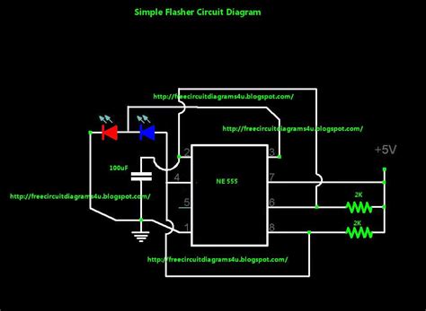 Led Flasher Circuit Diagram