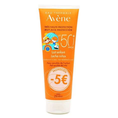 Avene Leche Niños SPF 50 250ml 1730145 Protector solar Redfarma