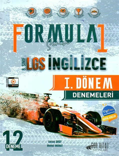 8 Sınıf Lgs İngilizce Formula Serisi 12 Denemeleri Özel Baskı Son