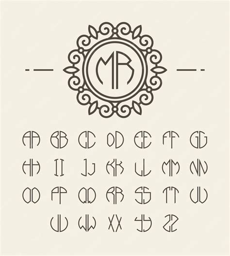 Monogram Initials