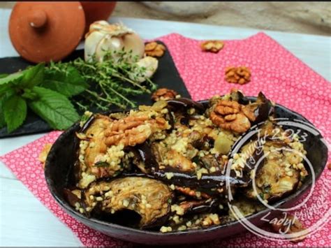 Salade D Aubergines Grill Es Au Millet Et La Menthe Recette Par