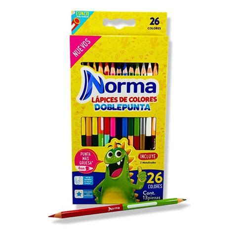 Colores Norma X Doble Punta Elchiquitindelospreciosbajos