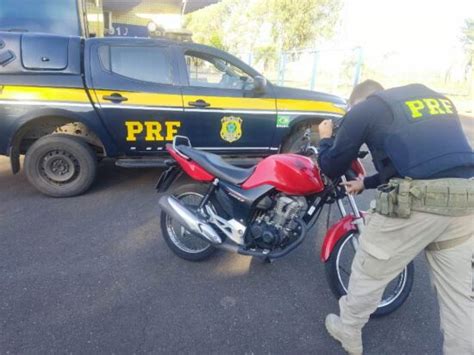 Prf Localiza Motocicleta Adulterada Em Bagageiro De Nibus Durante